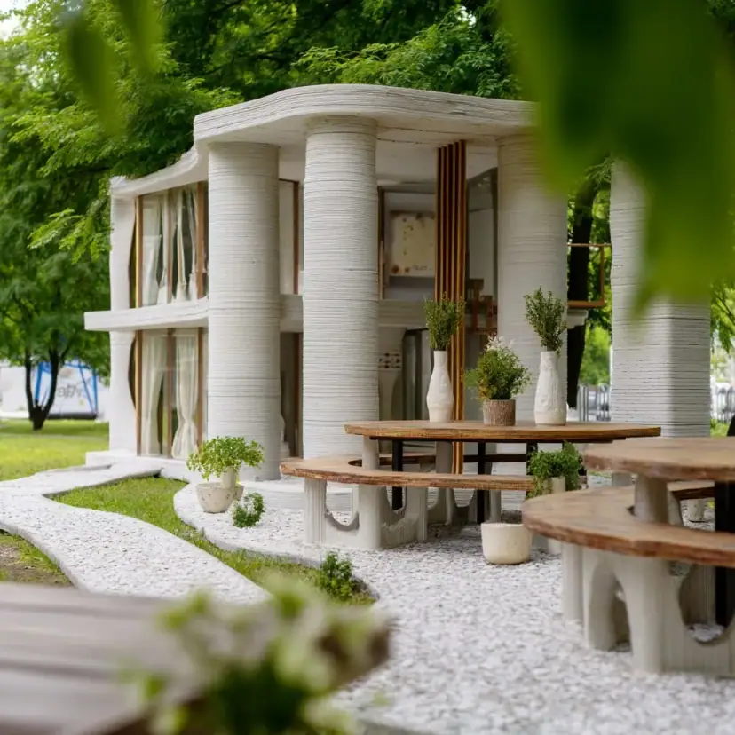 Проект «Вилла с колоннами» 200–400 м²