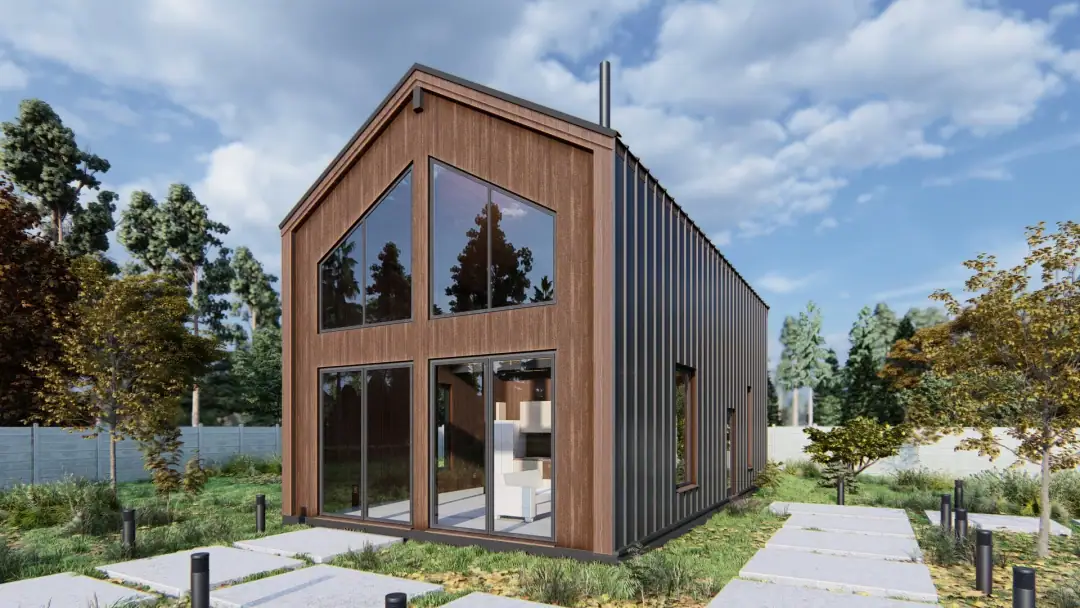 Проект «Бетл» 156 м² — фото 1