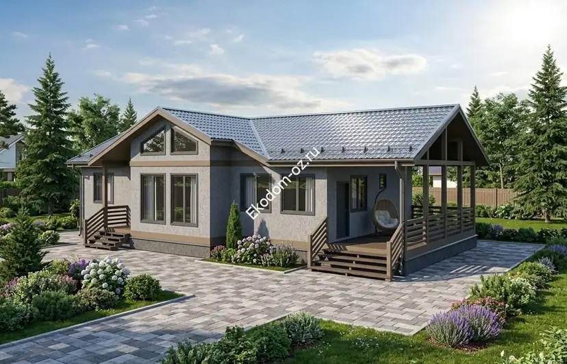 Проект «Бордо» 122,15 м²
